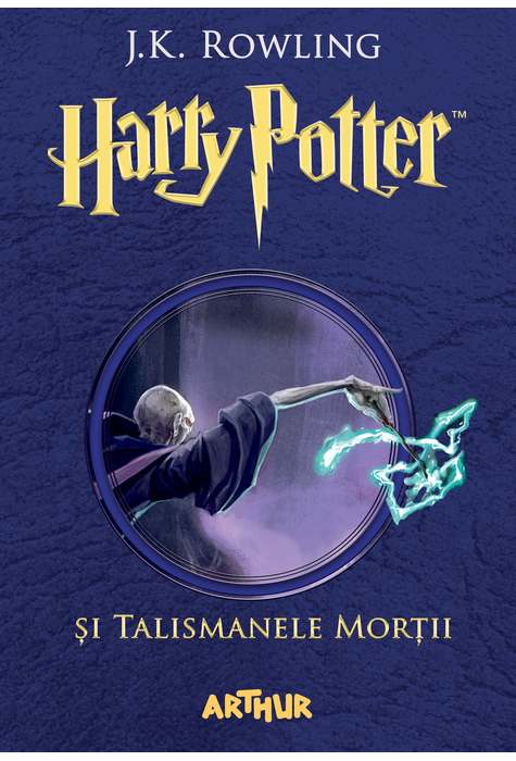 Coperta cărții 'Harry Potter si Talismanele Mortii - J. K. Rowling'
