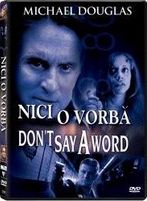 DVD Dont say a word - Nici o vorba