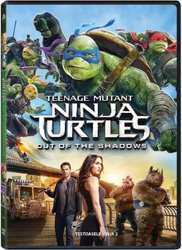DVD Teenage Mutant Ninja Turtles: Out of the shadows - Testoasele Ninja 2