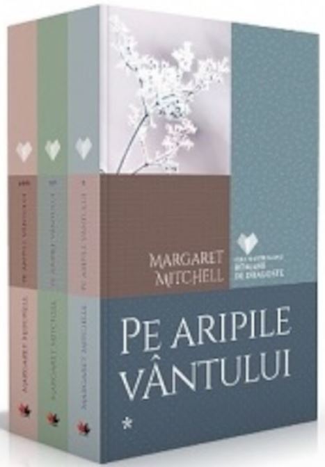 Set Pe aripile vantului (3 volume) -  Margaret Mitchell