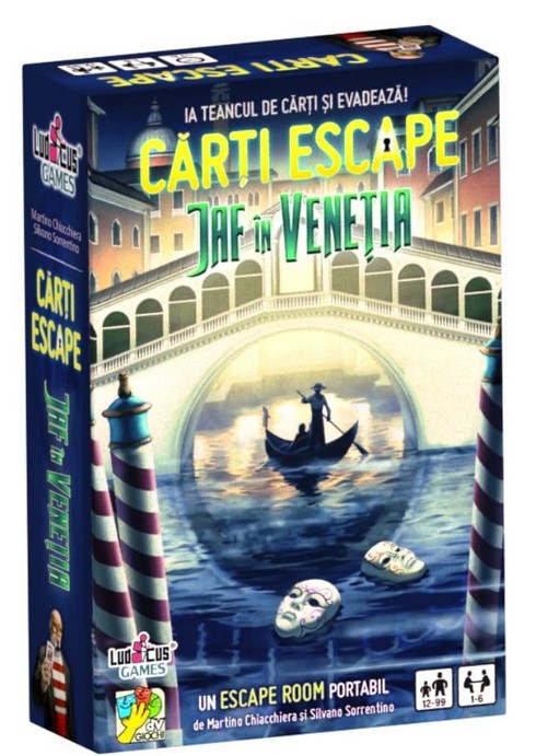 Carti Escape: Jaf in Venetia