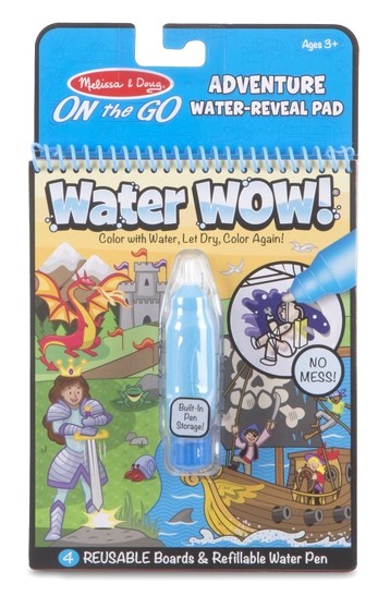 Water Wow! Carnet de colorat, Apa magica. Aventuri