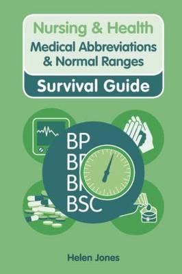 Medical Abbreviations and Normal Ranges