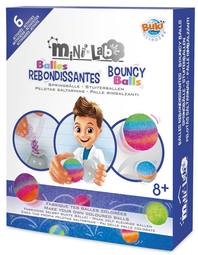 Mini Lab, Bouncy balls. Mini - Laboratorul de mingi saltarete