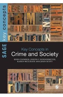 Coperta cărții 'Key Concepts in Crime and Society'
