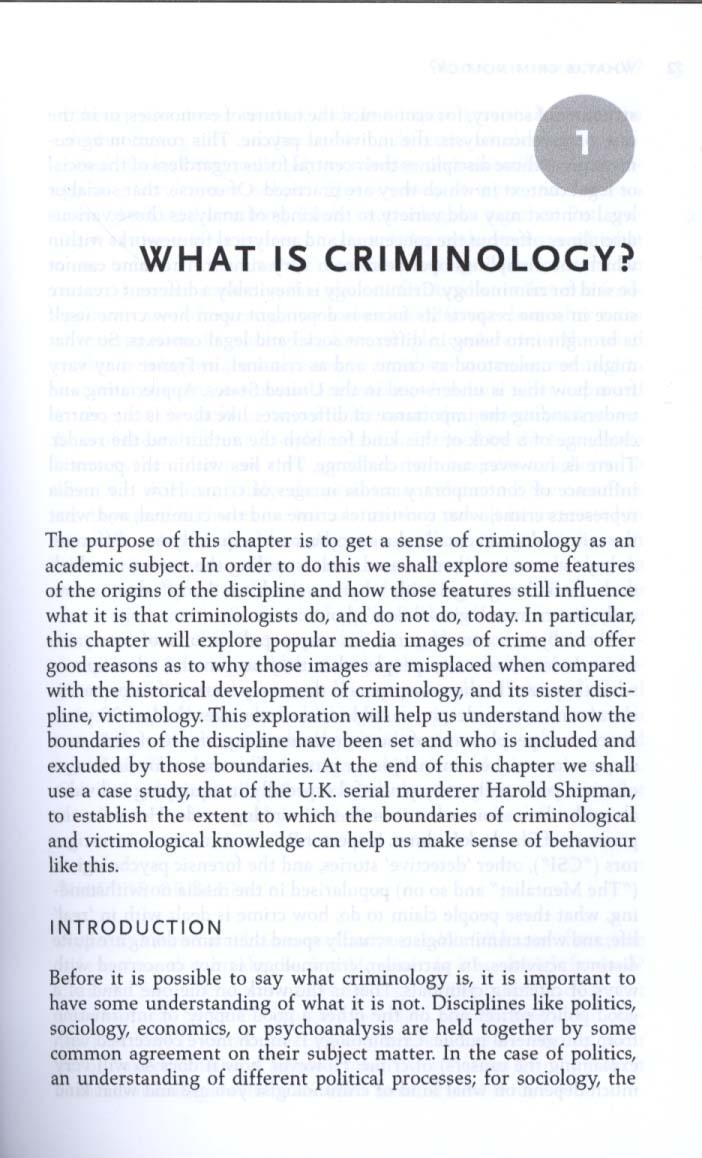 Criminology