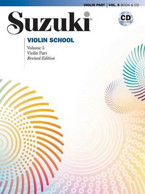 Suzuki Violin School, Vol 5: Violin Part, Book & CD - Shinichi Suzuki