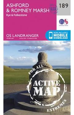 Coperta cărții 'Ashford & Romney Marsh, Rye & Folkestone'