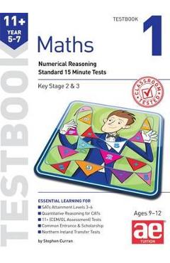 Coperta cărții '11+ Maths Year 5-7 Testbook 1'