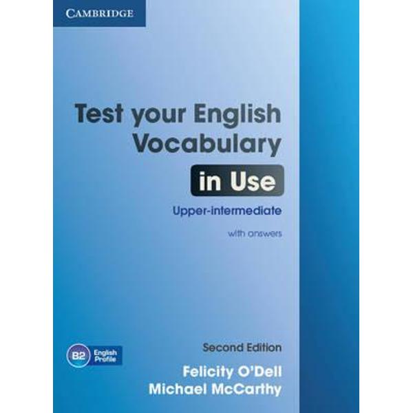 Test Your English Vocabulary in Use Upper-intermediate Book