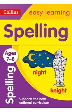 Coperta cărții 'Spelling Ages 7-8'
