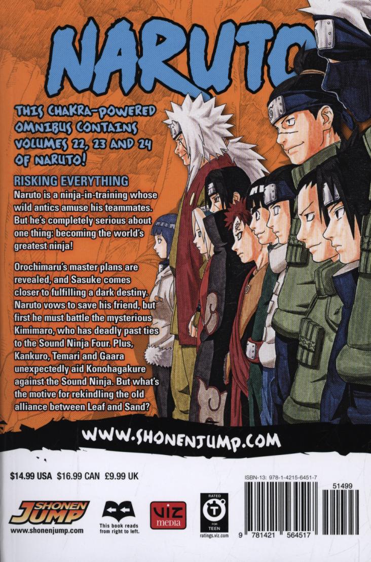 Naruto: 3-in-1 Edition