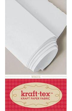 Coperta cărții 'KRAFT-TEX(t) Roll 18 x 1.63 Yards White'