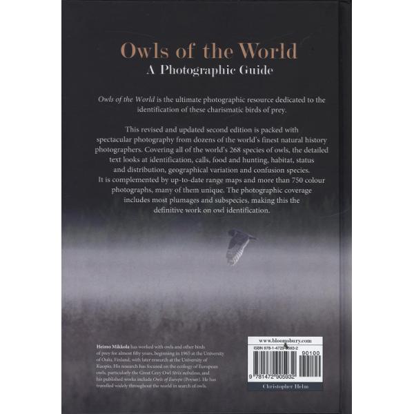 Owls of the World - A Photographic Guide