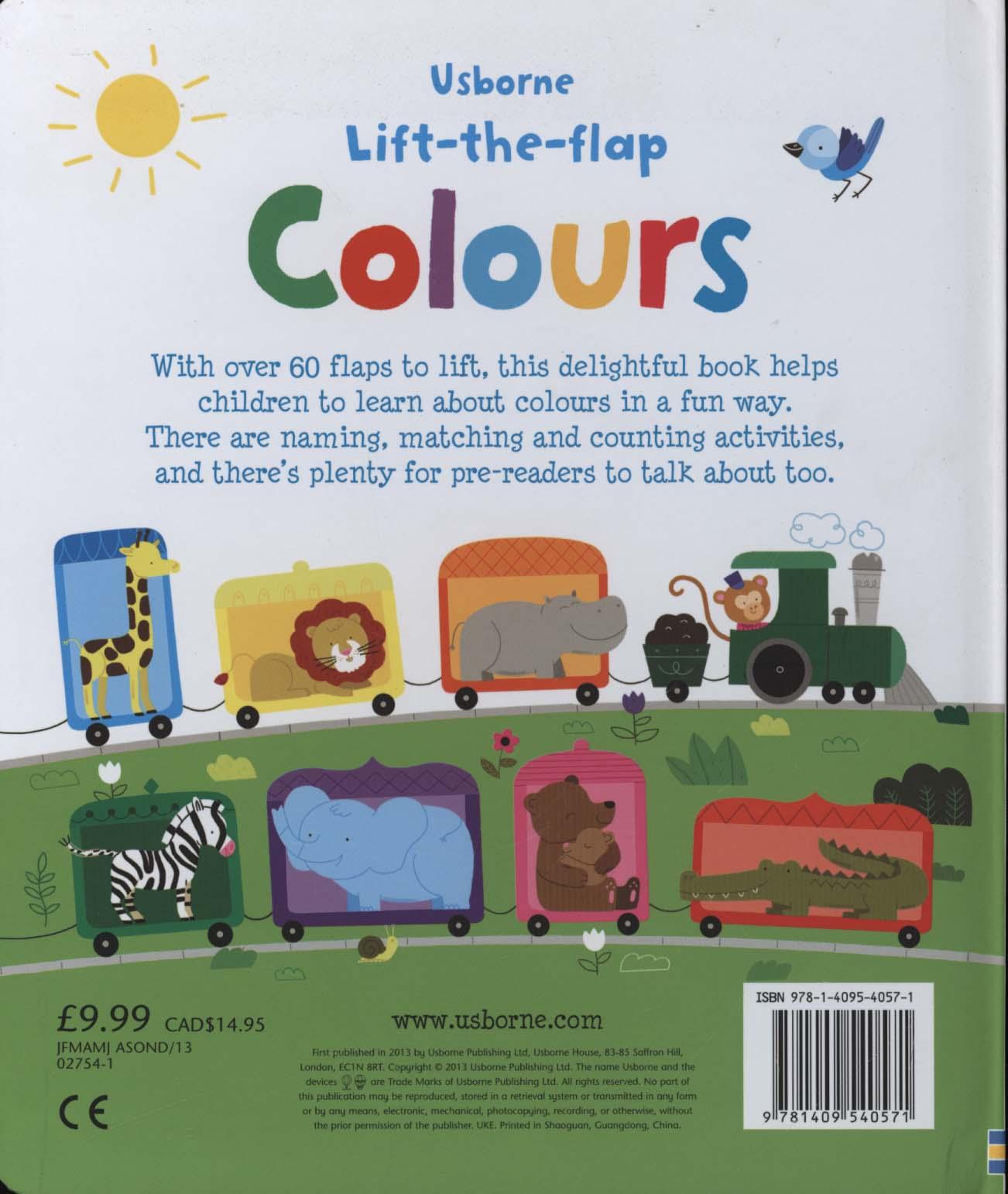 Lift the Flap Colours Book