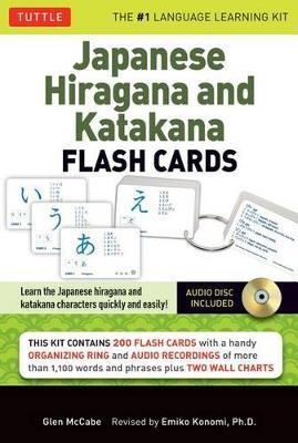 Learning Japanese Hiragana and Katakana Flash Cards Kit