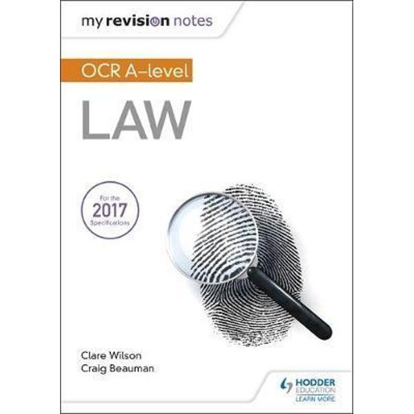 My Revision Notes: OCR A Level Law