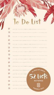 52 Lists To Do Notepad