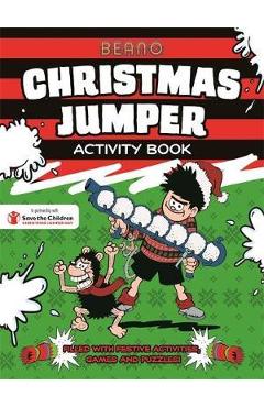Coperta cărții 'Beano Christmas Jumper Activity Book'