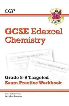 Coperta cărții 'New GCSE Chemistry Edexcel Grade 8-9 Targeted Exam Practice'