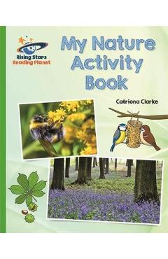Coperta cărții 'Reading Planet - My Nature Activity Book - Green: Galaxy'
