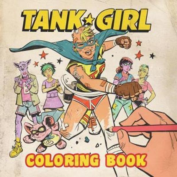 Tank Girl Coloring Book