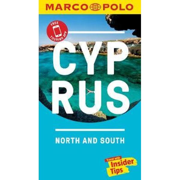 Cyprus Marco Polo Pocket Travel Guide 2018 - with pull out m