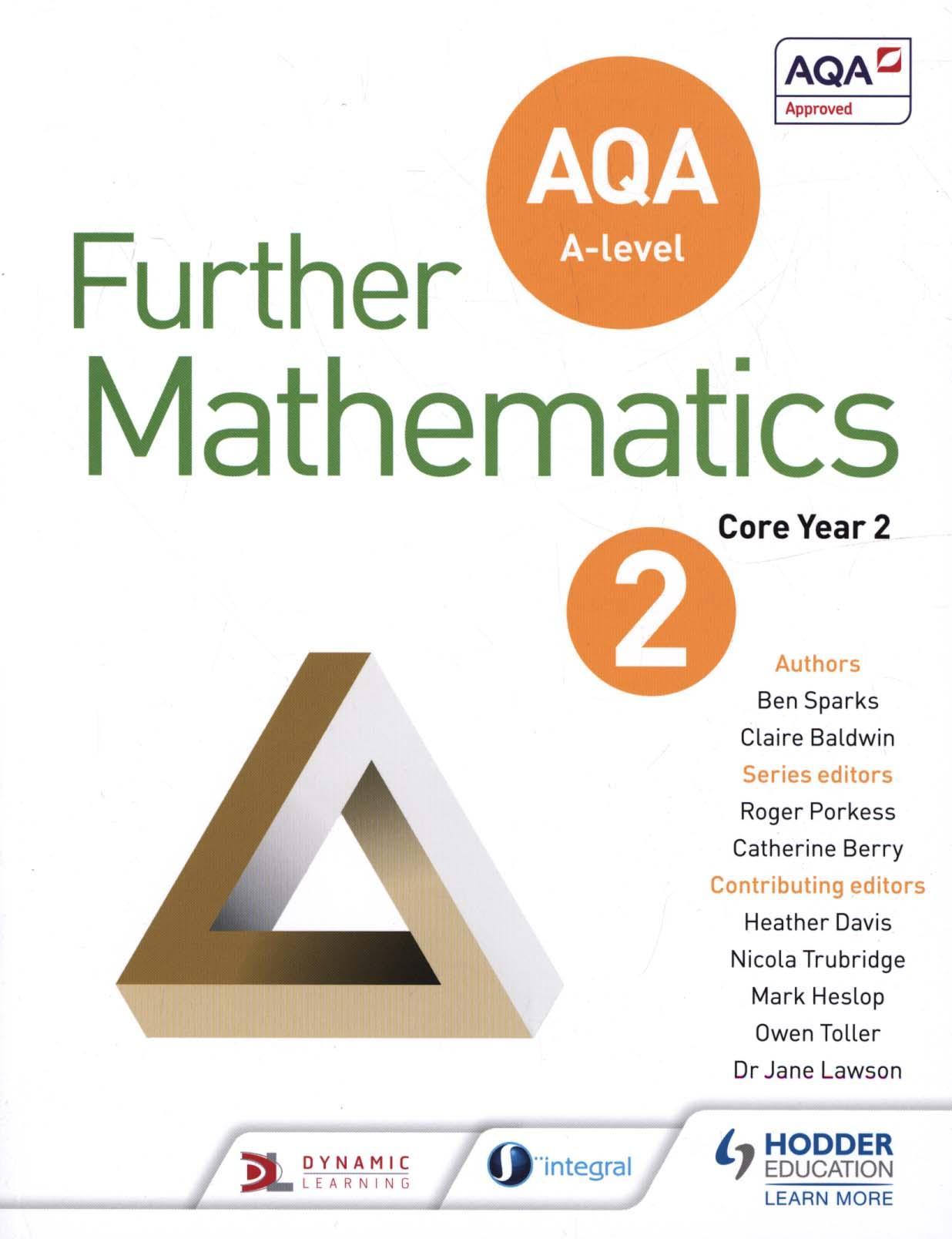 AQA A Level Further Mathematics Core Year 2