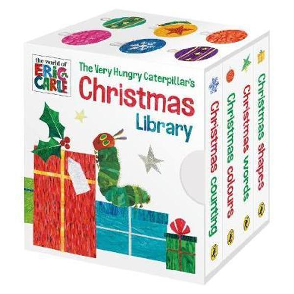 Very Hungry Caterpillar's Christmas Library