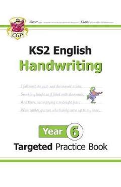 Coperta cărții 'New KS2 English Targeted Practice Book: Handwriting - Year 6'