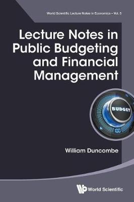 Lecture Notes In Public Budgeting And Financial Management