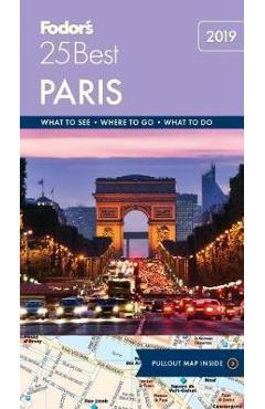 Coperta cărții 'Fodor's Paris 25 Best'