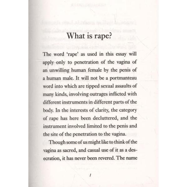 On Rape