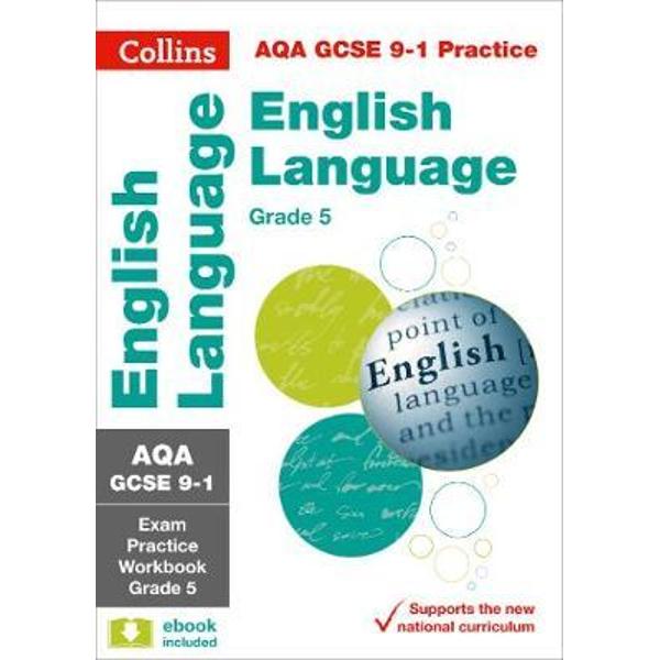 AQA GCSE 9-1 English Language Exam Practice Workbook for gra