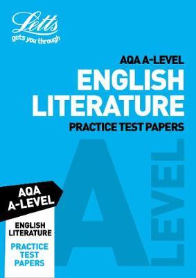 Coperta cărții 'AQA A-Level English Literature B Practice Test Papers'