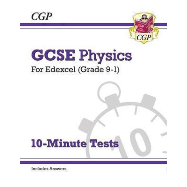 New Grade 9-1 GCSE Physics: Edexcel 10-Minute Tests (with an