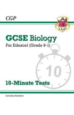 Coperta cărții 'New Grade 9-1 GCSE Biology: Edexcel 10-Minute Tests (with an'