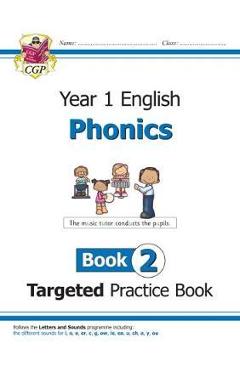 Poza produsului New KS1 English Targeted Practice Book: Phonics - Year 1 Boo