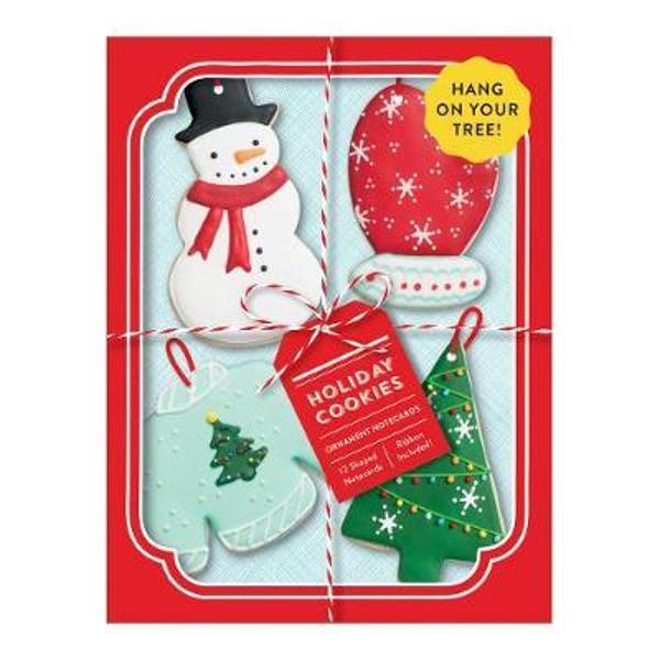 Holiday Cookies Shaped Notecard Portfolio
