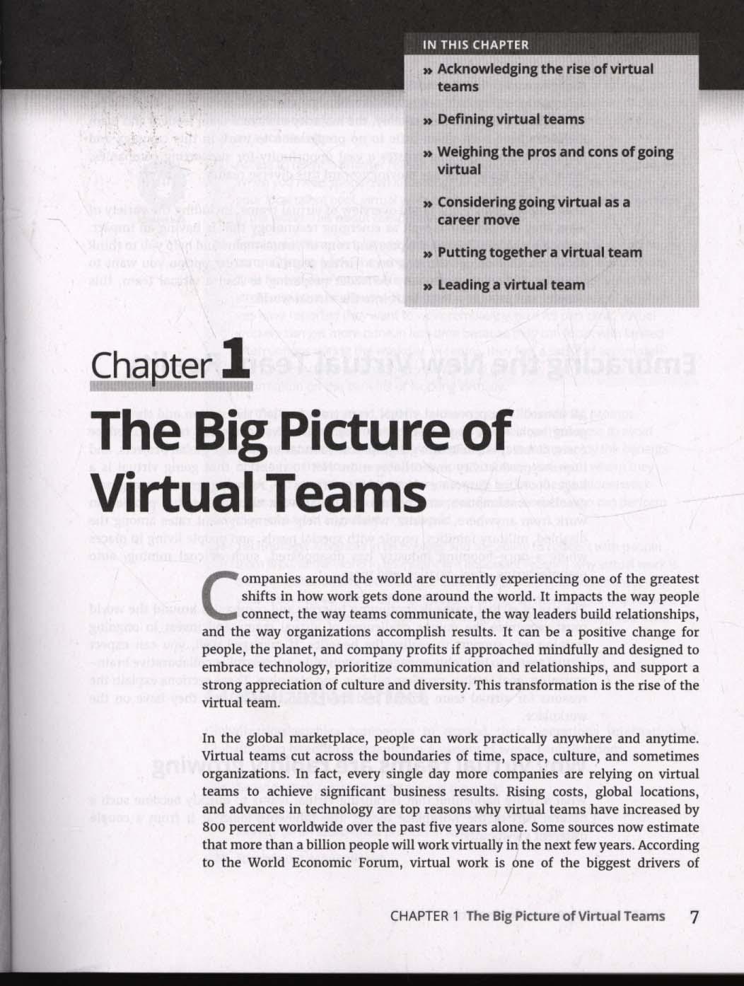 Virtual Teams For Dummies