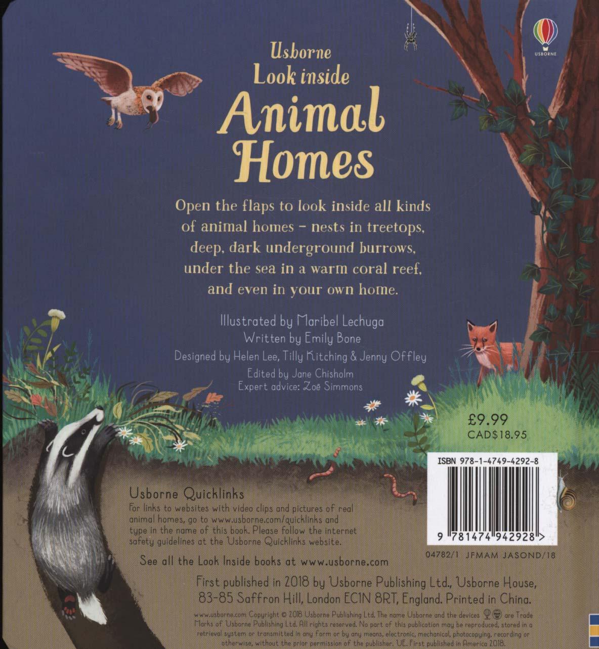 Look Inside Animal Homes
