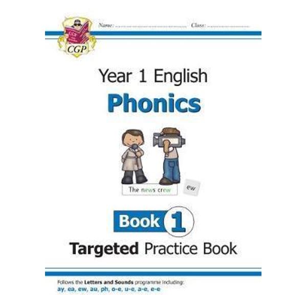 New KS1 English Targeted Practice Book: Phonics - Year 1 Boo