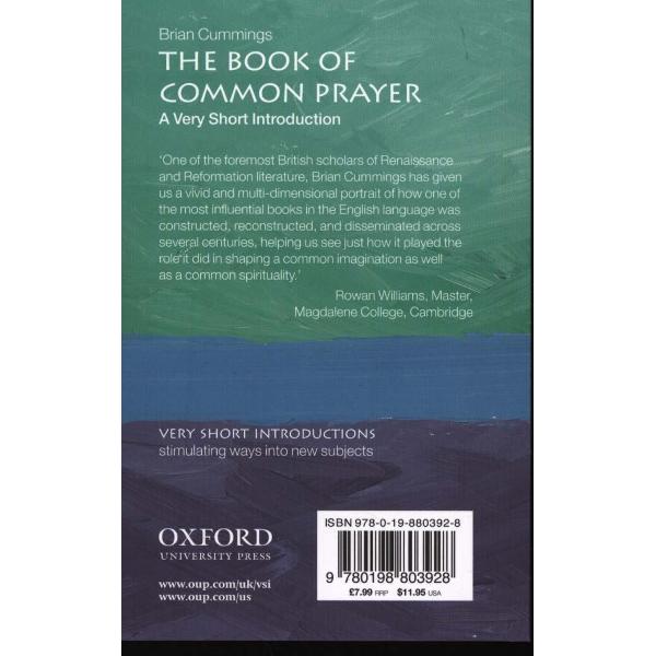 Book of Common Prayer: A Very Short Introduction