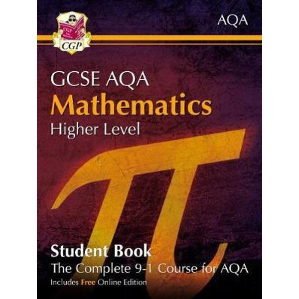 New Grade 9-1 GCSE Maths AQA Student Book - Higher (with Onl
