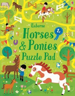 Horses and Ponies Puzzles Pad