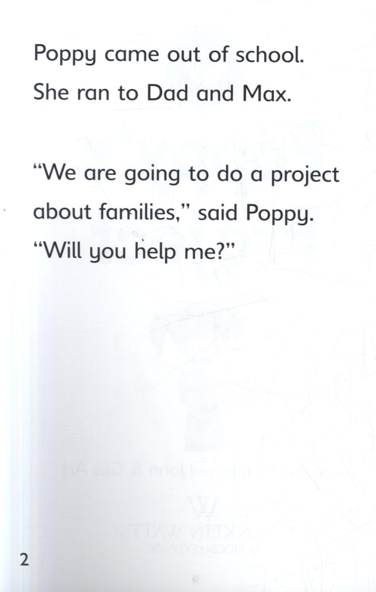 Reading Champion: Poppy's Project