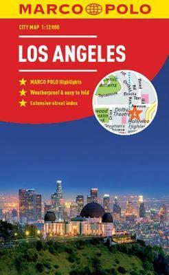 Los Angeles Marco Polo City Map 2018 - pocket size, easy fol
