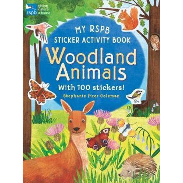 My RSPB Sticker Activity Book: Woodland Animals