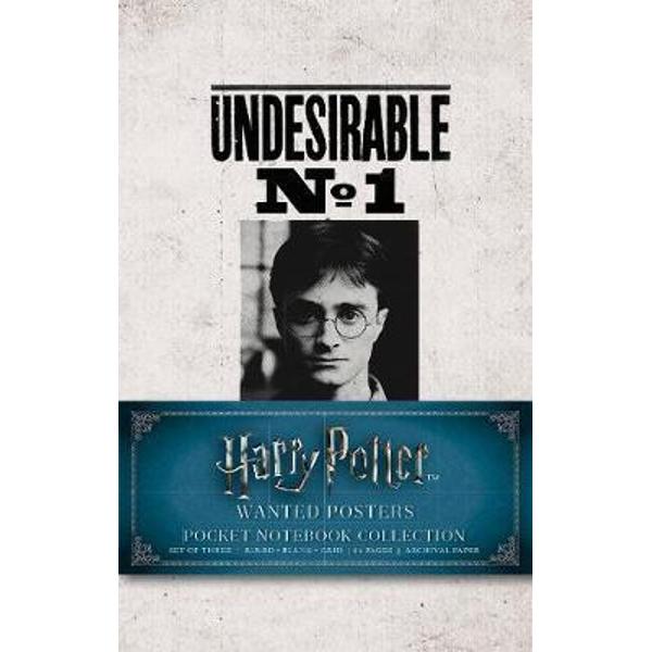 Harry Potter: Wanted Posters Pocket Journal Collection