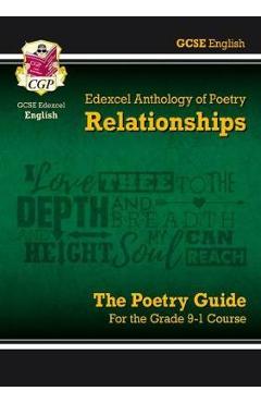 Coperta cărții 'New GCSE English Literature Edexcel Poetry Guide: Relationsh'